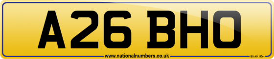 A26 BHO