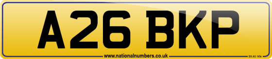 A26 BKP