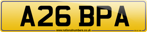 A26 BPA