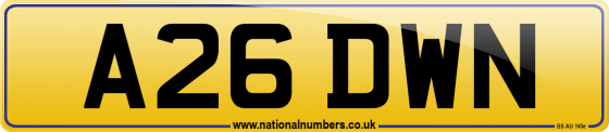 A26 DWN