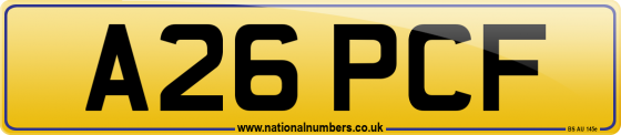 A26 PCF