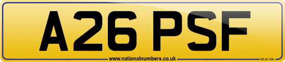 A26 PSF