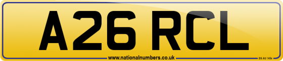 A26 RCL