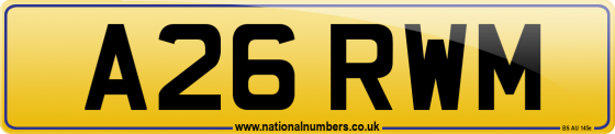 A26 RWM