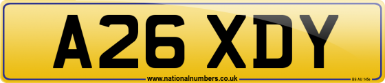 A26 XDY