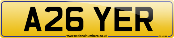 A26 YER