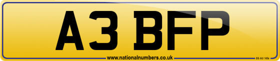 A3 BFP