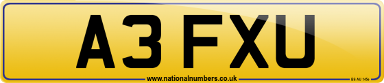 A3 FXU