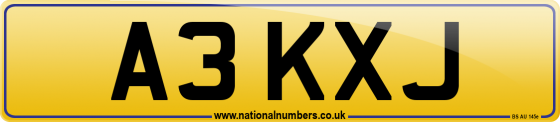 A3 KXJ