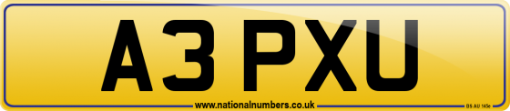 A3 PXU