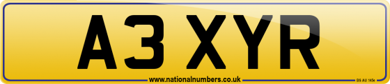 A3 XYR