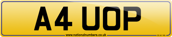 A4 UOP