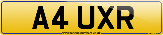 A4 UXR
