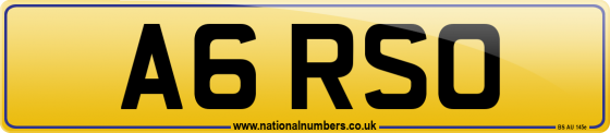 A6 RSO