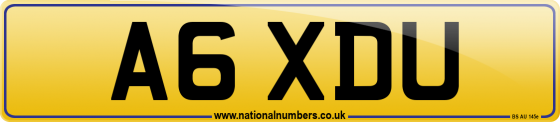 A6 XDU
