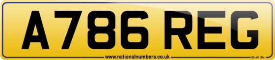 A786 REG