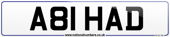 A81 HAD