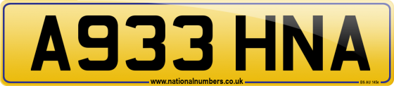 A933 HNA