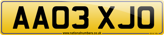 AA03 XJO