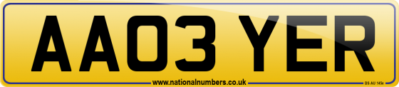 AA03 YER