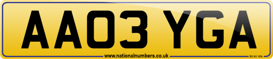 AA03 YGA
