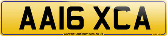 AA16 XCA