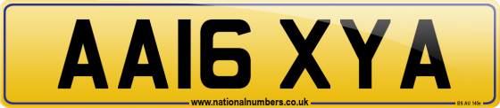 AA16 XYA