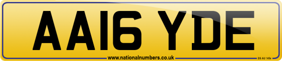 AA16 YDE