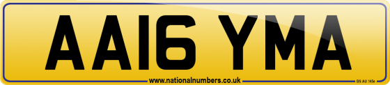 AA16 YMA