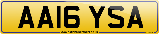 AA16 YSA