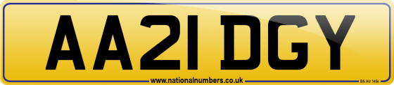 AA21 DGY