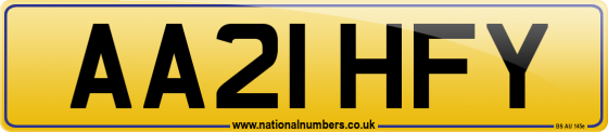 AA21 HFY