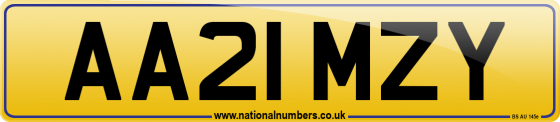 AA21 MZY