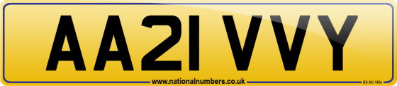 AA21 VVY