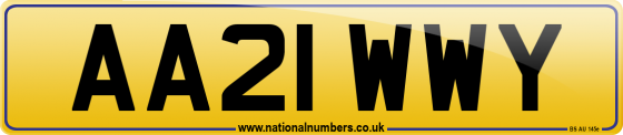 AA21 WWY