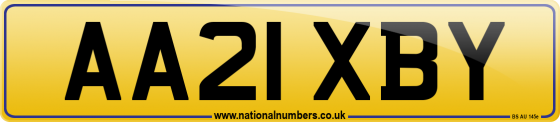 AA21 XBY