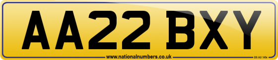 AA22 BXY
