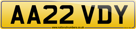 AA22 VDY