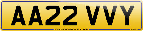 AA22 VVY