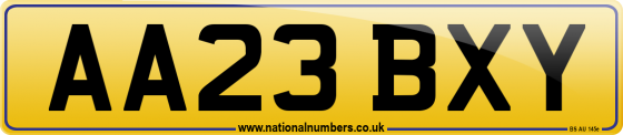 AA23 BXY