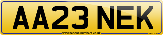 AA23 NEK
