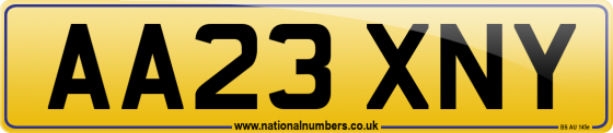 AA23 XNY