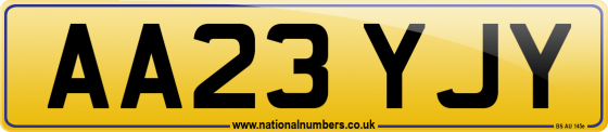 AA23 YJY