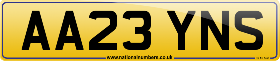 AA23 YNS