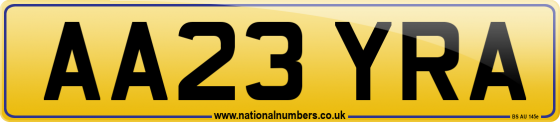 AA23 YRA