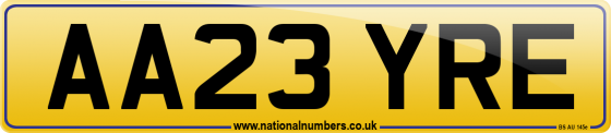 AA23 YRE