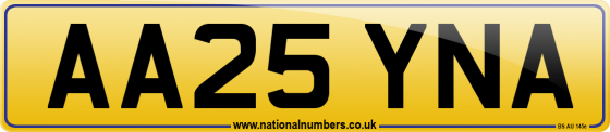 AA25 YNA