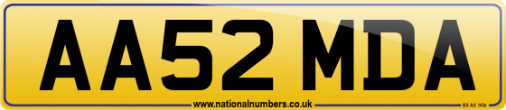 AA52 MDA