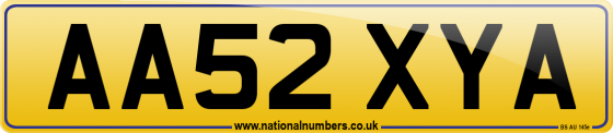 AA52 XYA