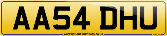 AA54 DHU